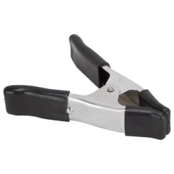 VULCAN TOOLS Spring Clamps, 1", Silver/Black, Set Of 6 Clamps