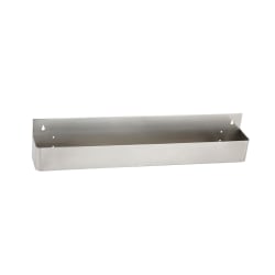 Winco Stainless Steel Speed Rail, 6" x 32", Silver