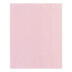 Office Depot® Brand 2 Mil Anti-Static Flat Poly Bags, 10" x 14", Pink, Case Of 1000