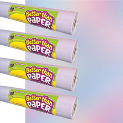 Teacher Created Resources Better Than Paper Bulletin Board Roll, 4' x 12', So Dreamy, 4-Pack