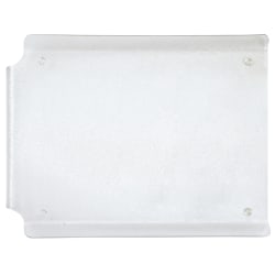 Better Houseware Acrylic Dual-Purpose Slanted Drain And Cutting Board, 19" x 14-1/2" x 2", Clear