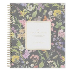 Planning Calendar DD Butterfly Garden Black PP 8x10 AY26-27