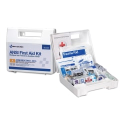 First Aid Only 25-Person First Aid Kit, White, 89 Pieces