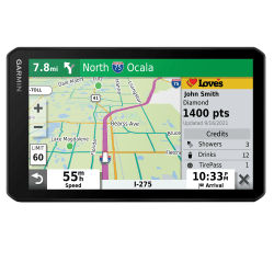 Garmin dezlCam OTR710 010-02727-00 7" GPS Truck Navigator With Built-In Dash Cam