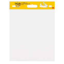 Post-it Super Sticky Mini Easel Pad, 15 x 18 Inches White Premium Self Stick Flip Chart Paper, 20 Sheets/Pad, 1 Pad