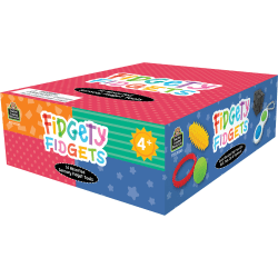 Teacher Created Resources Fidgety Fidgets, Assorted Colors, Grades 3 To 12, Set Of 14 Fidgets