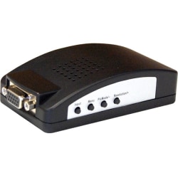 Bytecc HM104 BNC Composite and S-Video to VGA Converter (Wide screen) - Functions: Signal Conversion, Video Processing, Video Conversion - 1680 x 1050 - PAL, NTSC - VGA - 1 Pack - External