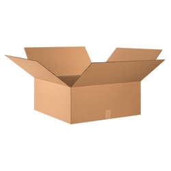 Partners Brand Corrugated Boxes, 24" x 24" x 10", Kraft, Pack Of 10