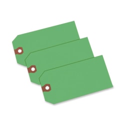 Avery® Colored Shipping Tags - 4.75" Length x 2.37" Width - Rectangular - 1000 / Box - Green