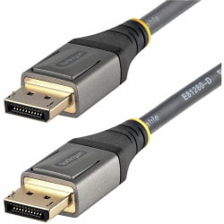 StarTech.com 10ft (3m) VESA Certified DisplayPort 1.4 Cable, 8K 60Hz HDR10, UHD 4K 120Hz Video, DP to DP Monitor Cord, DP 1.4 Cable, M/M - DP14VMM3M