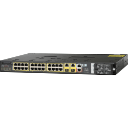 Cisco IE-3010-24TC Ethernet Switch - 26 Ports - Manageable - Gigabit Ethernet, Fast Ethernet - 10/100/1000Base-T, 10/100Base-TX - 2 Layer Supported - 2 SFP Slots - 1U High - Rack-mountable, Wall Mountable - 1 Year Limited Warranty