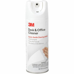 3M Desk/Office Cleaner Spray - For Multipurpose - 15 fl oz (0.5 quart) - 12 / Carton - Non-abrasive