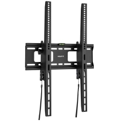 Mount-It! Portrait TV Wall Mount For Screen Sizes Up To 75", 2-3/4"H x 6-3/4"W x 26"D, Black