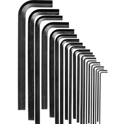 Eklind Tools Hex L Key Allen Wrenches, Black, Pack Of 20 Wrenches