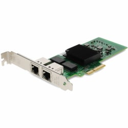 AddOn Intel® E1G42ET Comparable 10/100/1000Mbs Dual RJ-45 Port 100m PCIe 2.0 x4 Network Interface Card, E1G42ETAO