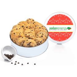 Custom Personalized Fresh Beginnings Chocolate Chip Gourmet Cookie Tin