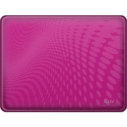 iLuv Flexi-Clear iPad® 1G Case, Pink Dot Wave, 99575839M