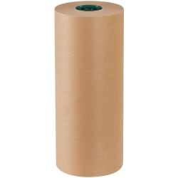 Office Depot® Brand Poly-Coated Kraft Paper, Roll, 18" x 600', Kraft