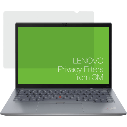 Lenovo 13.3 inch 1610 Privacy Filter for X13 Gen2 with COMPLY Attachment from 3M Matte - For 13.3" Widescreen LCD Notebook - 16:10 - 1