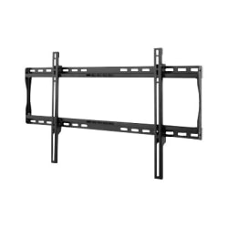 Peerless SmartMount Universal Flat Wall Mount SF660 - Mounting kit (wall plate, bracket, security fasteners) - for LCD display - black - screen size: 39"-80" - mounting interface: 800 x 400 mm - wall-mountable