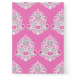Gartner Studios Dual Pocket Folder, 9-1/4" x 11-1/2", Pink Floral