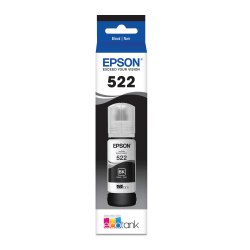 Epson® T522 Black High-Yield Ink Refill, T522120-S