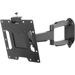 Peerless Articulating LCD Wall Arm - Anodized Aluminum, Steel - 80 lb - Black
