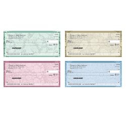 Personal Wallet Checks, 6" x 2 3/4", Singles, Romance, Box Of 150