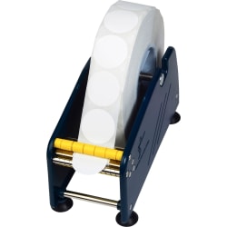 Tatco Adhesive Back Mailing Seals, TCO36600, Round, 1 1/2" Diameter, 3" Core, White, 3,000 Per Roll