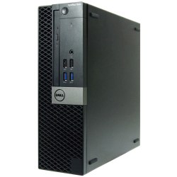 Dell™ Optiplex 7040 SFF Refurbished Desktop, Intel® Core™ i7, 16GB Memory, 256GB Solid State Drive, Windows® 10, RF610841