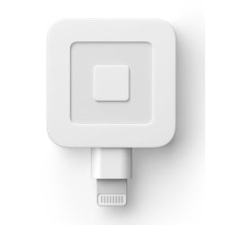 Square Card Reader For Magstripe, White, 5CW477