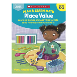 Scholastic® Play & Learn Math: Place Value, Kindergarten To 2nd Grade