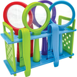 Teacher Created Resources Up-Close Science: Magnifying Glasses & Tweezers Activity Set