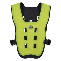 Ergodyne 6684 Dry Evaporative Cooling Vest, L/XL, Lime, Total Qty 1
