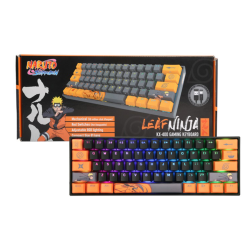 Check Point Naruto 60% Mechanical RGB Keyboard, Leaf Ninja, Mid-Size, NA-KB-1003