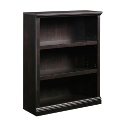 Sauder® Select 44"H 3-Shelf Bookcase, Estate Black