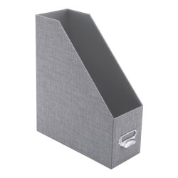 Realspace® Gray Fabric Magazine File