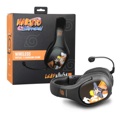 Check Point Naruto Wireless Headset With 7.1 Virtual Surround Sound, Leaf Ninja, NA-HS-1001
