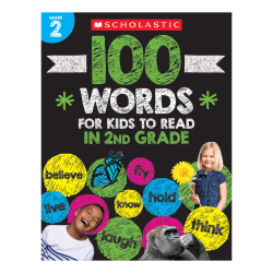 Scholastic® 100 Words For Kids To Read In Second Grade