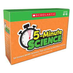 Scholastic 5-Minute Science Kit, Grades 4 To 6