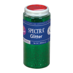 Pacon® Glitter, Shaker-Top Can, Green