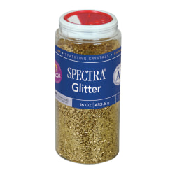 Pacon® Glitter, Shaker-Top Can, Gold