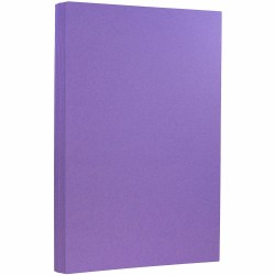 JAM Paper® Card Stock, Violet Purple, Legal (8.5" x 14"), 65 Lb, Pack Of 50