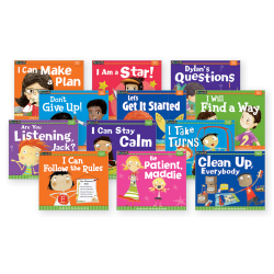 Newmark Learning MySELF: Self-Control and Self-Esteem Readers, Pack Of 12 Books