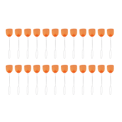 PIC® Metal Handle Fly Swatter, Assorted Colors, 24-Pack