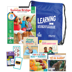 Carson Dellosa Summer Bridge Activities Summer Bridge Essentials Backpack, Grade 1 to 2