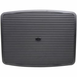 Lorell Ergonomic Rocking Footrest - Black - Plastic - 1 Each