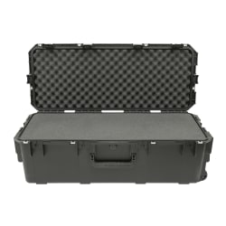 SKB Cases i Series Protective Case With Padded Dividers And Wheels, 12" x 13" x 36", Black