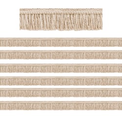 Teacher Created Resources Die-Cut Border Trim, Wonderfully Wild Fringe, 35' Per Pack, Set Of 6 Packs