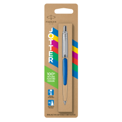 Parker Jotter Originals Ballpoint Pen, Classic Blue Finish, Medium Point, Blue Ink, 1 Count